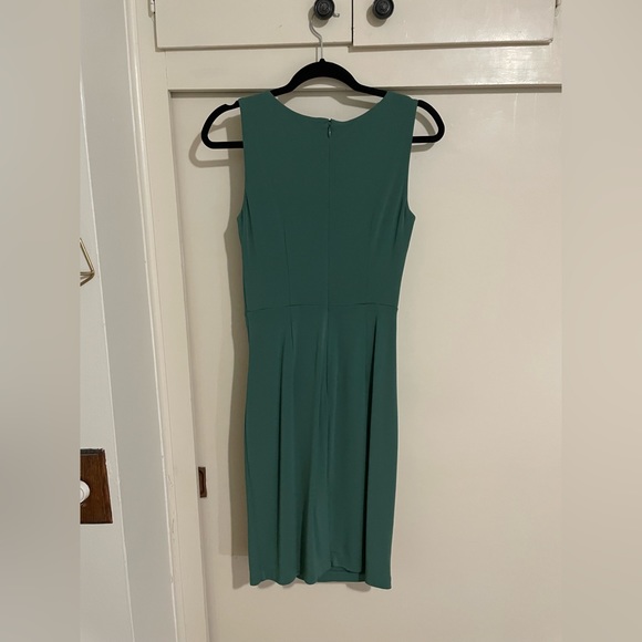 Ann Taylor Green Dress Size 0 - Picture 4 of 4